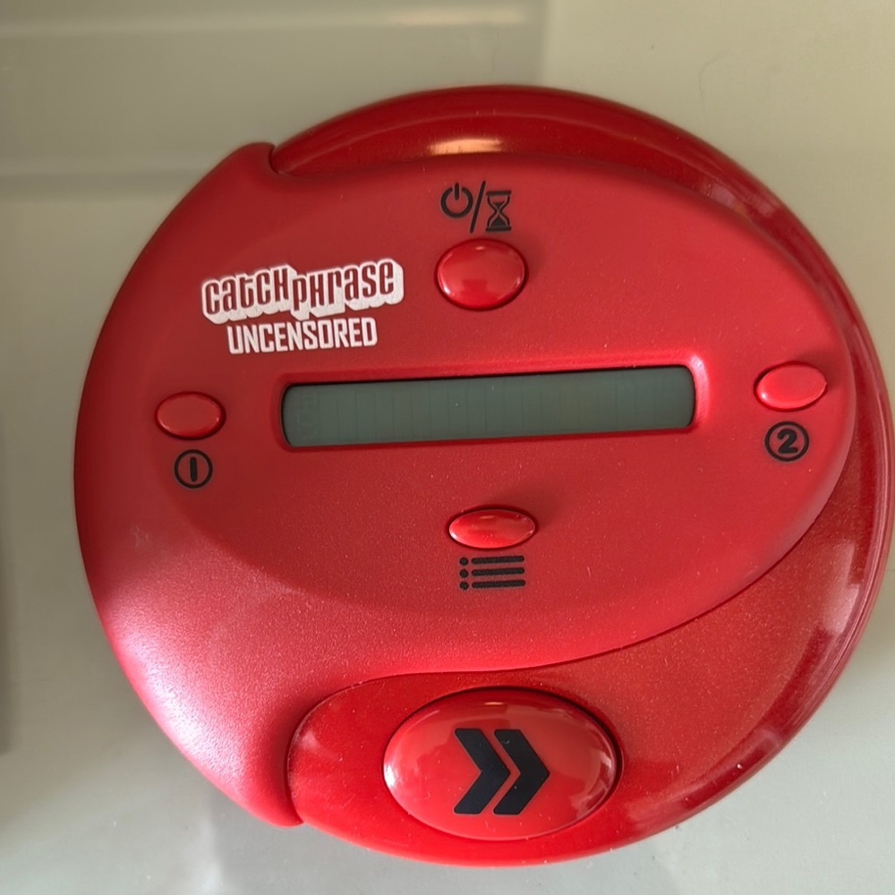 Catch Phrase Uncensored Electronic Game